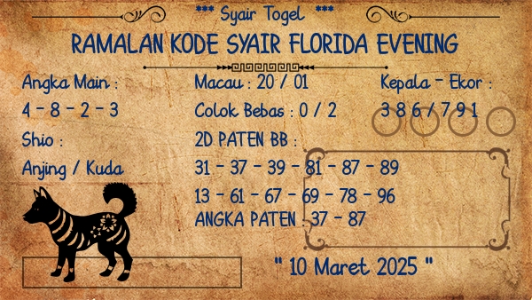 Prediksi Florida Evening
