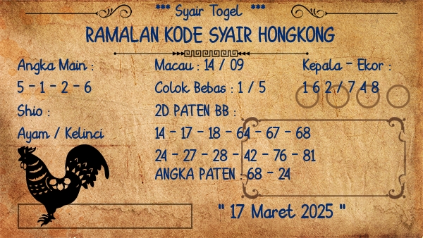 Prediksi Hongkong