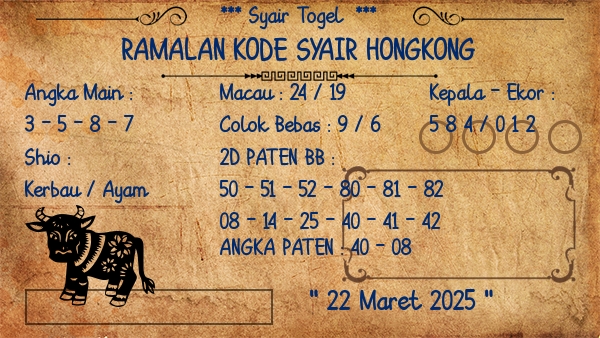 Prediksi Hongkong