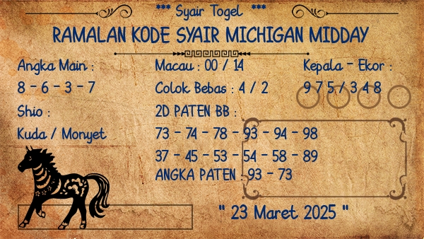 Prediksi Michigan Midday