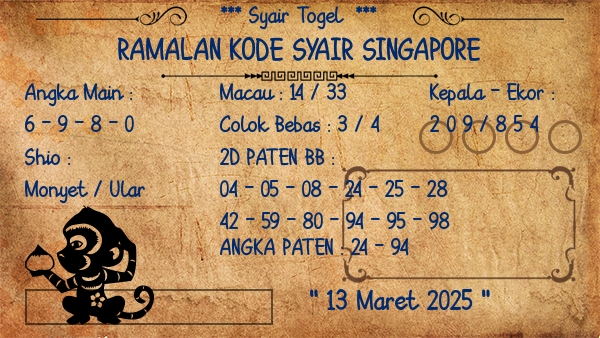 Prediksi Singapore