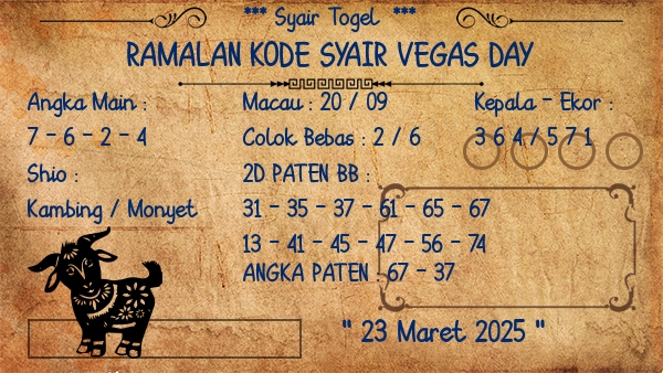 Prediksi Vegas Day