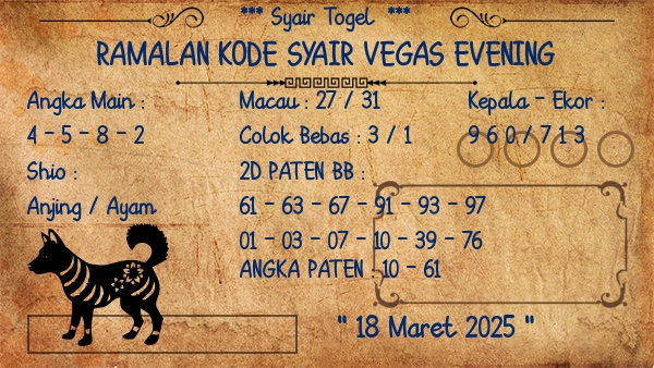 Prediksi Vegas Evening