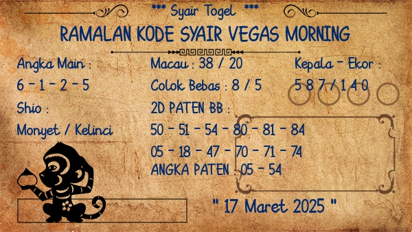 Prediksi Vegas Morning